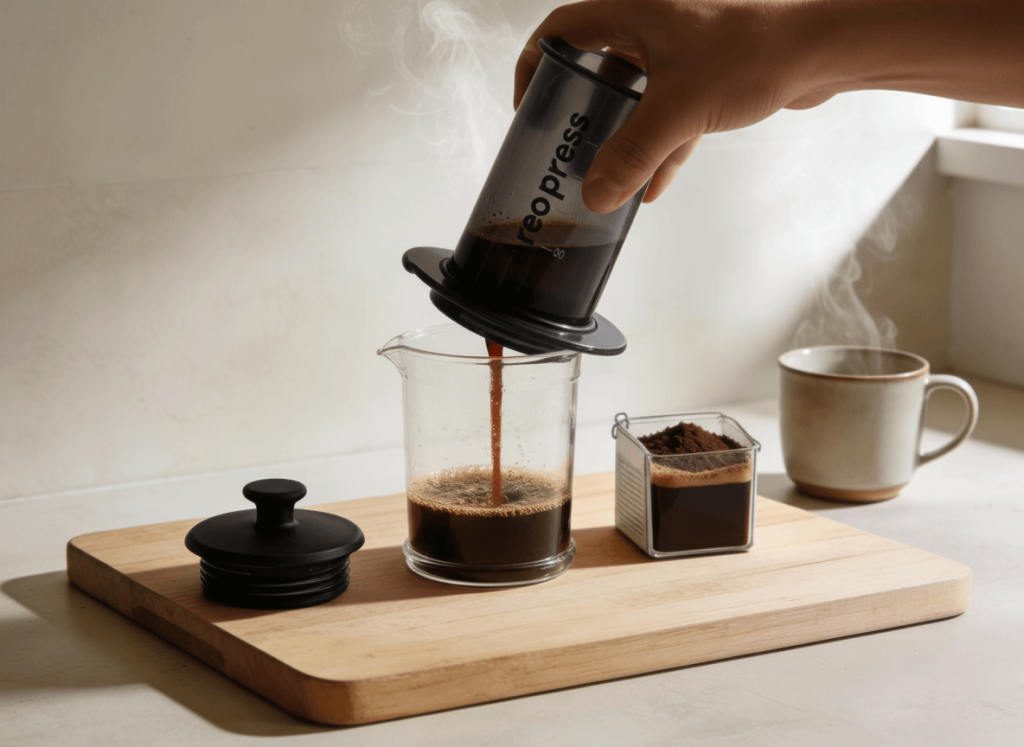 Aeropress, manuel kahve demleme yöntemleri