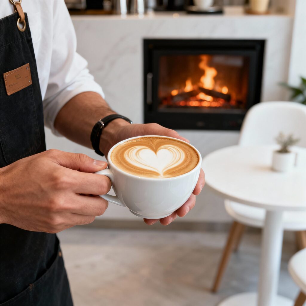 Kalp (Heart) Latte Art Tekniği