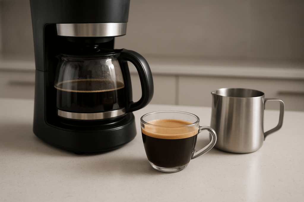 filtre makinede espresso