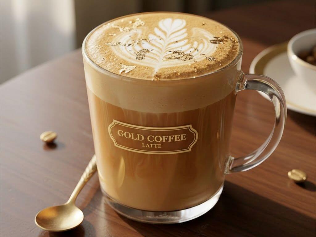 Gold Coffee Latte