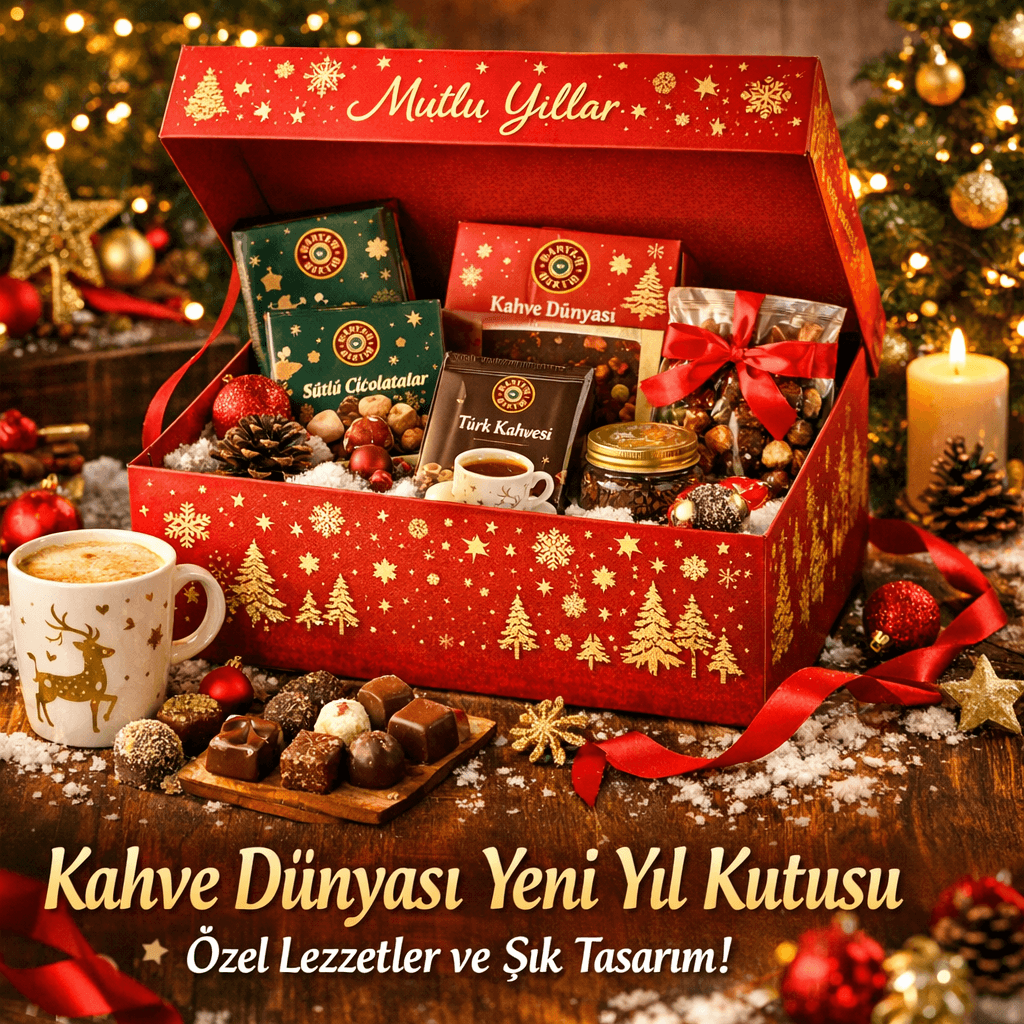 Kahve D&uuml;nyası Yeni Yıl Kutusu