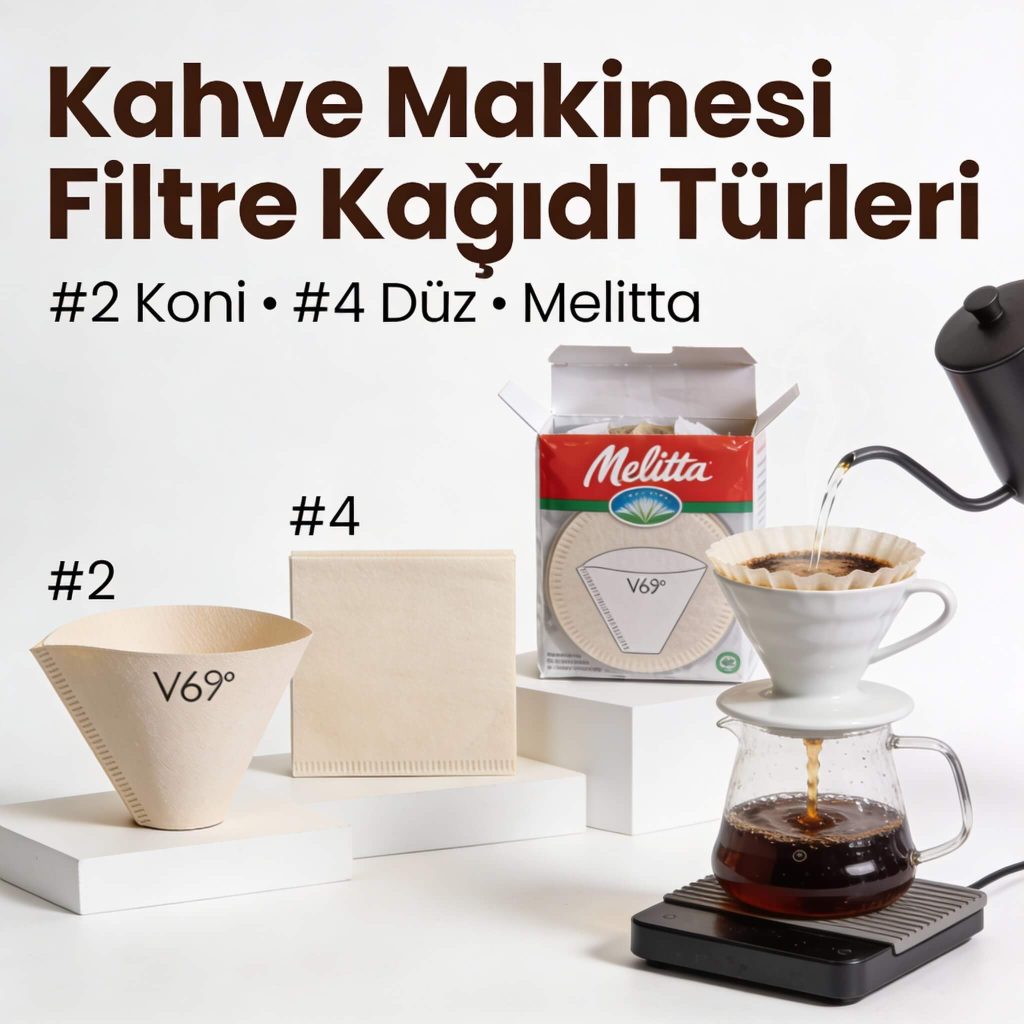 Kahve makinesi filtre kağıdı çeşitleri