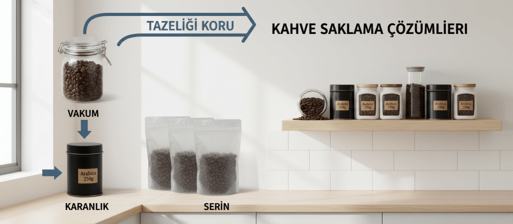 Doğru Kahve Saklama Kabı