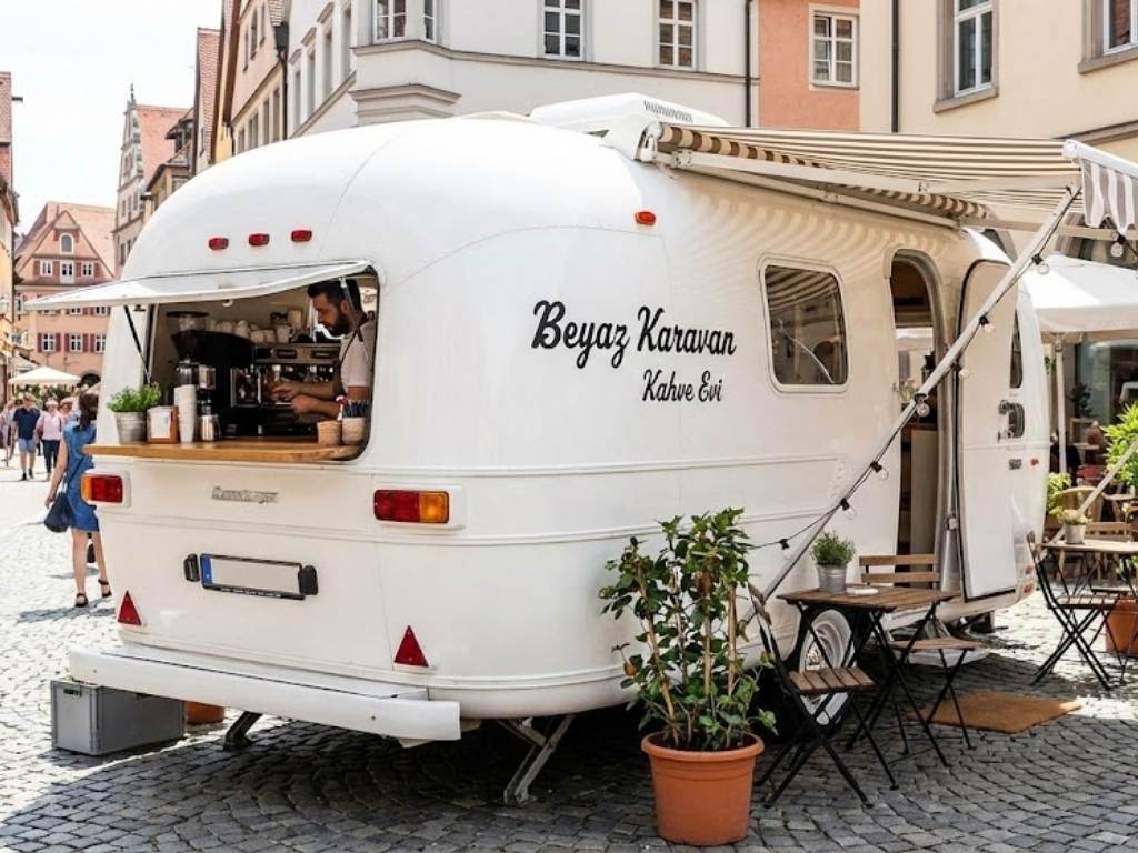 Karavan Kahve Shop Örnekleri