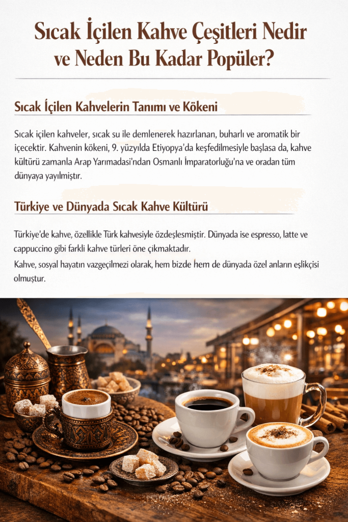 Sıcak İçilen Kahveler