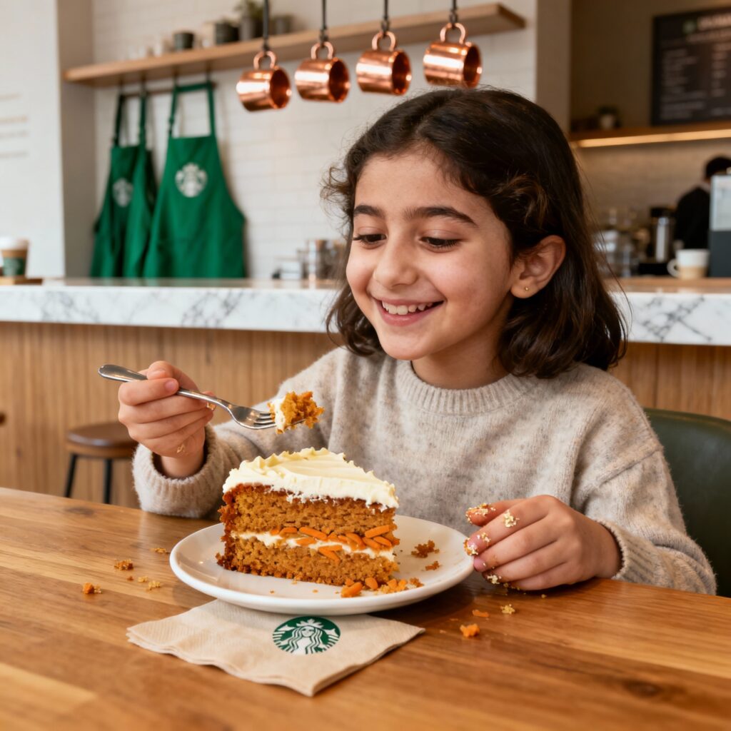 Starbucks Havuçlu Kek