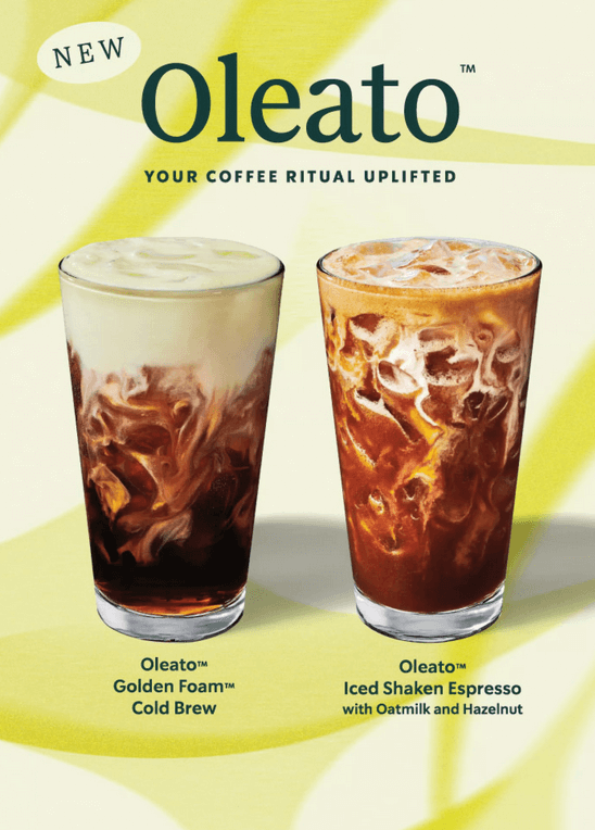 starbucks oleato