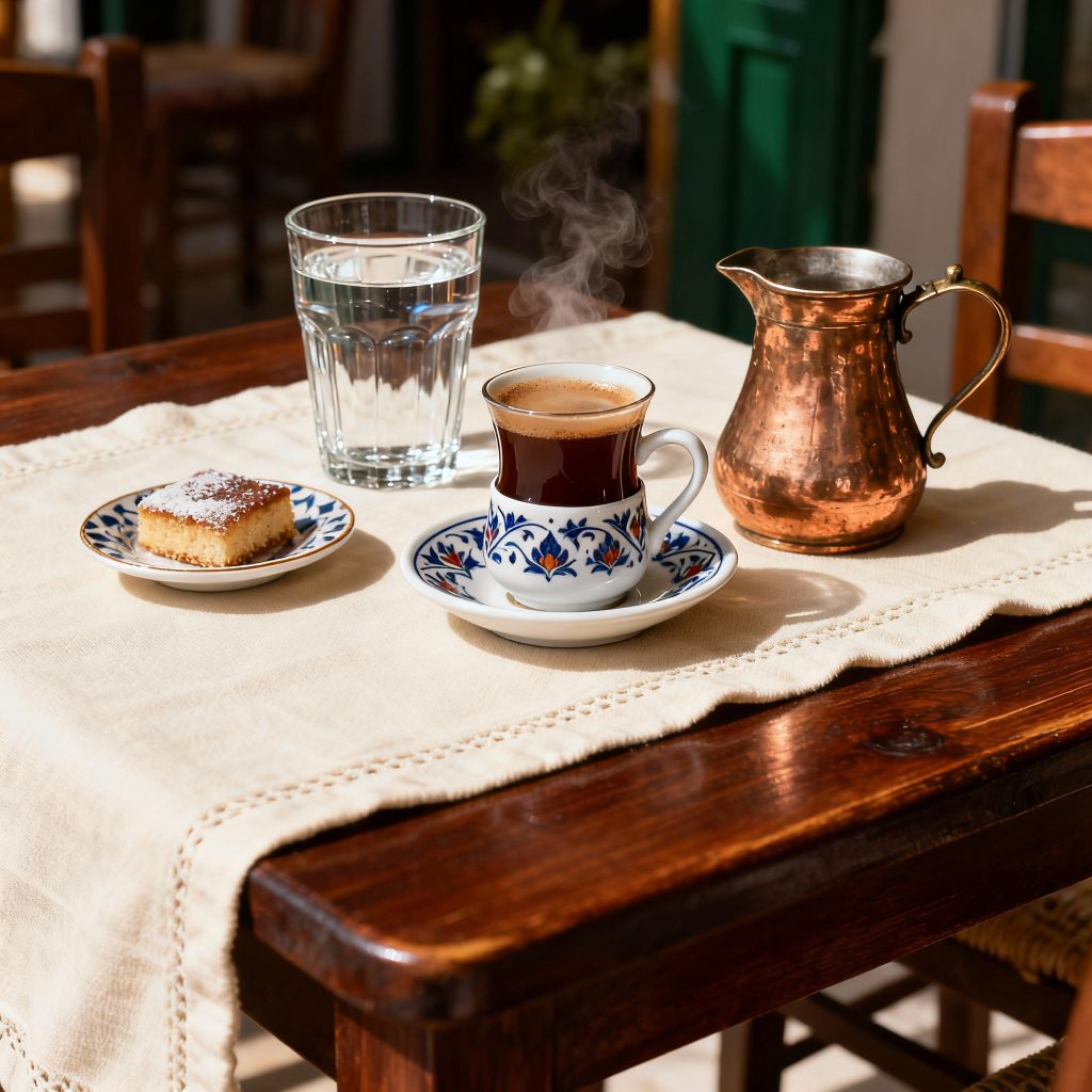 Türk Kahvesi Sunumu