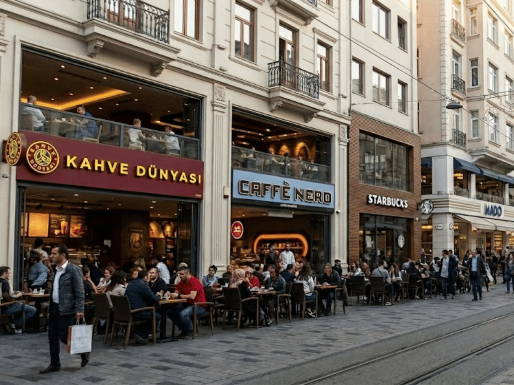 T&uuml;rkiye Zincir Kafeler