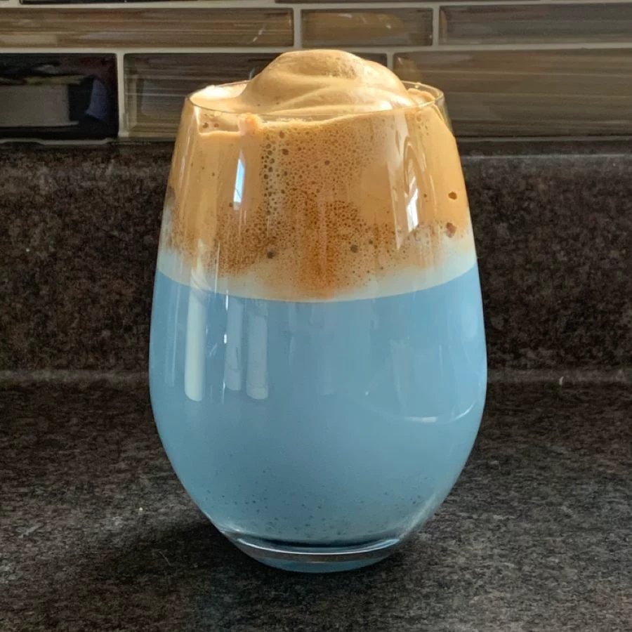 Blue Coffee Latte