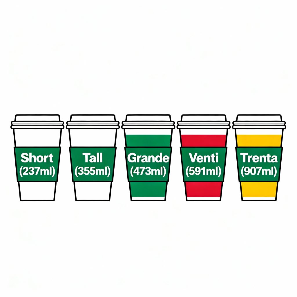 Starbucks kahve bardak boyutlari ve isimleri Starbucks