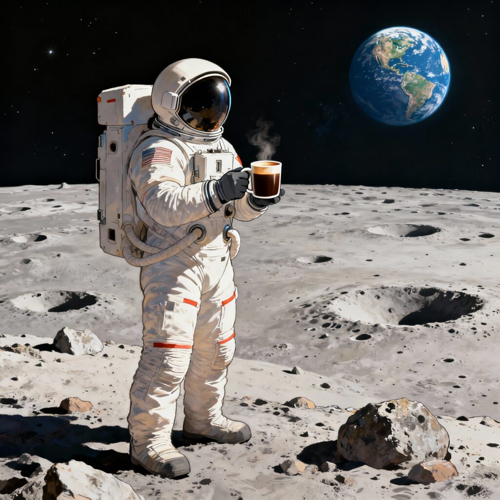 dunya disinda icilen ilk kahve Uzay Kahvesi Nasıl Yapılıyor?