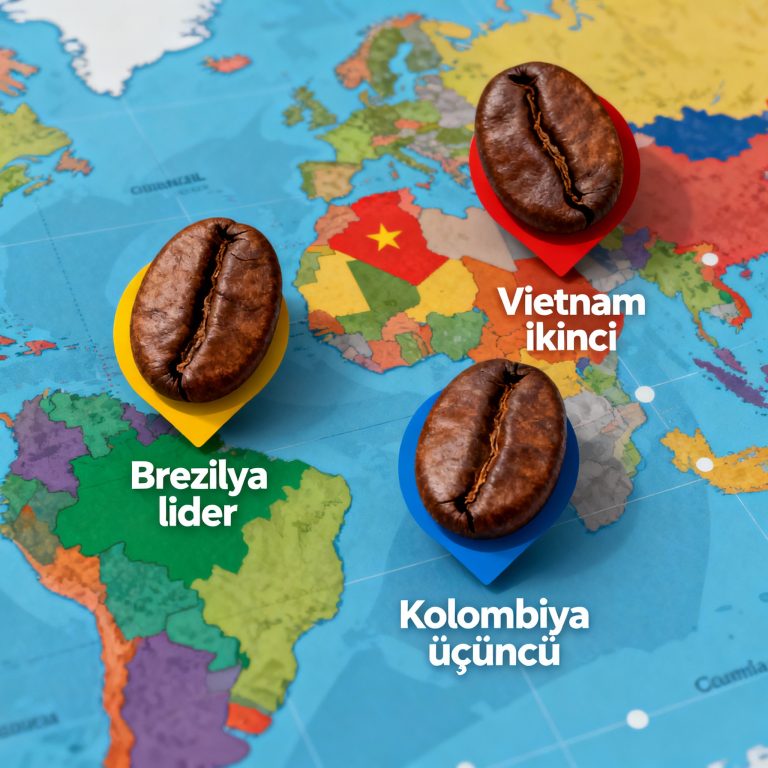 kahve uretim lideri Dünyanın En Çok Kahve Üreten Ülkesi