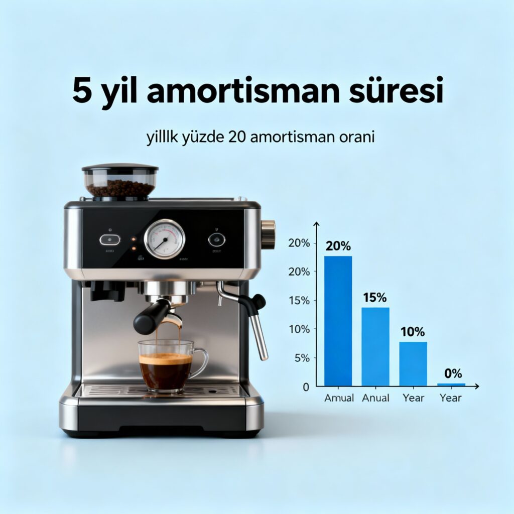 Kahve Makineleri Amortisman Oranı